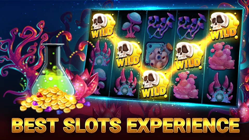 Hình ảnh hướng dẫn chọn trò chơi slot và bắt đầu chơi